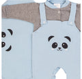 macacão de cama, 4 estações Saída de Maternidade Panda Azul Menino Boy Bebê para Menino com Sapatinho Infantil Brasil moda 2025