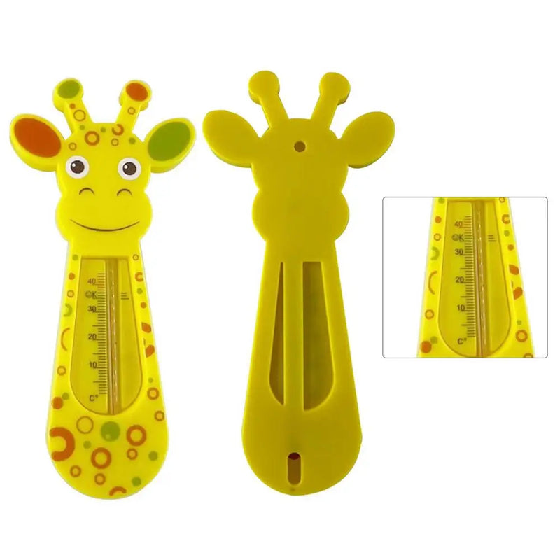 Bebê banho flutuante brinquedo termômetro, linda girafa, banheira piscina, banho infantil, criança