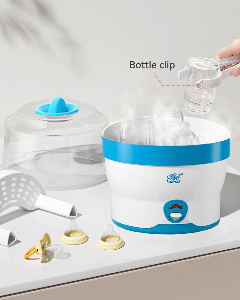 Esterilizadores de mamadeira de bebê de grande capacidade com controle automático de desligamento Acessórios para bebês Plugue UE AU Acessórios para bebês