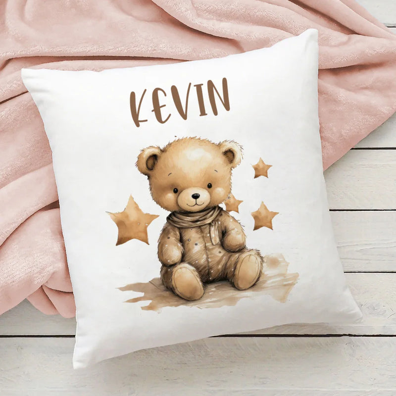 Capa de almofada personalizada fogo nome personalizado fronha decoração do quarto das crianças fronha presentes do chuveiro aniversário para crianças