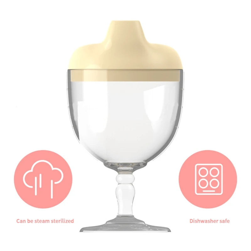 Recém-nascido Aprendizagem Mão Shank Garrafas, Bebê Alimentação Drinkware Cup, Talheres De Silicone, Garrafa De Água Da Criança, Acessórios Do Bebê, Cálice