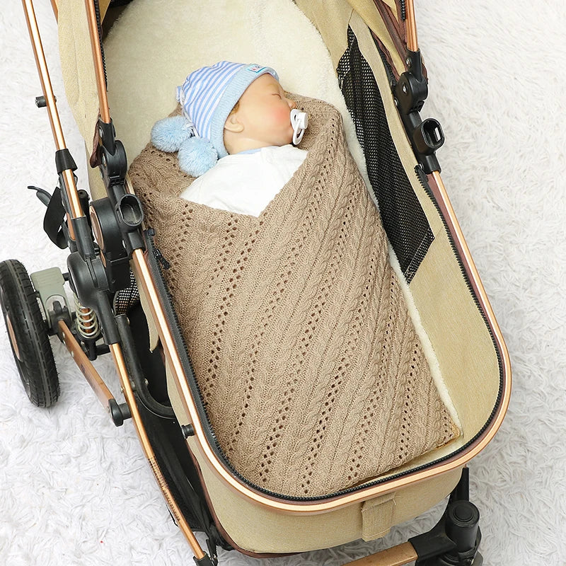 90*70cm cobertores de malha do bebê recém-nascido meninos meninas carrinho berço swaddle envoltório cobertor da criança ao ar livre jogando jogando colchas esteiras