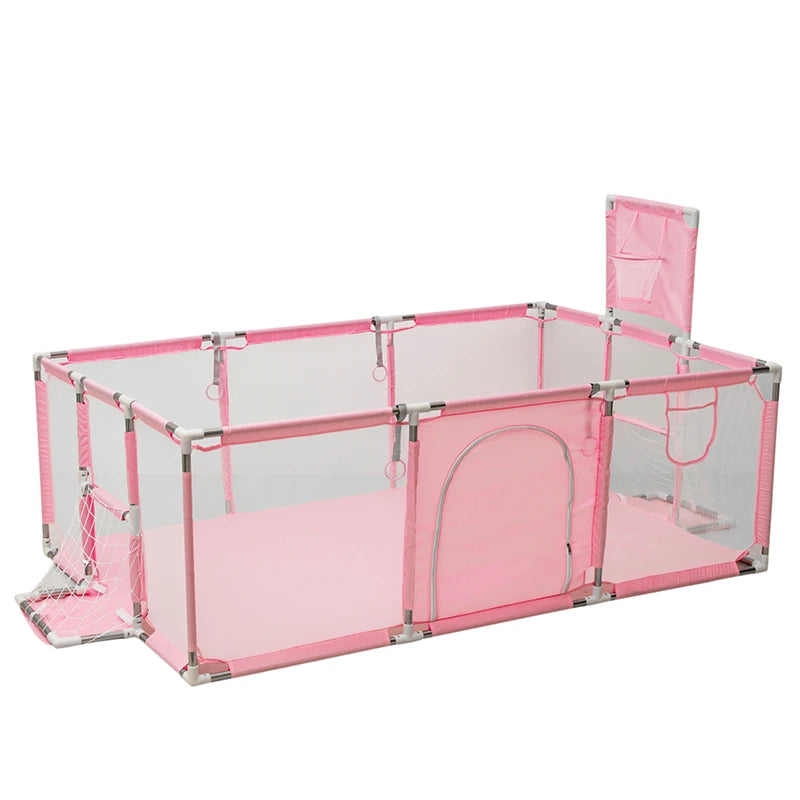 IMBABY-Playpen Móveis para Crianças, Barreiras de Segurança de Cor Sólida Playground Infantil Criança Game Park, Cerca de Moda Recém-nascida