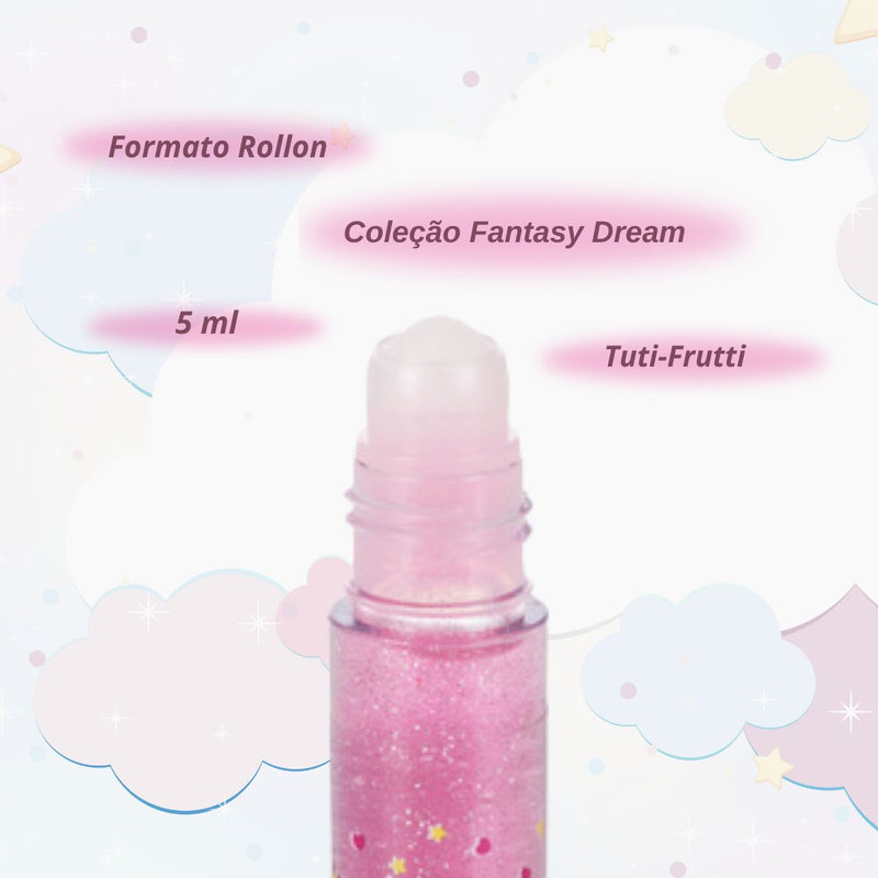 Brilho Labial Tuti-Frutti Fantasy Dreams Unicórnio Safira (SA98327V)