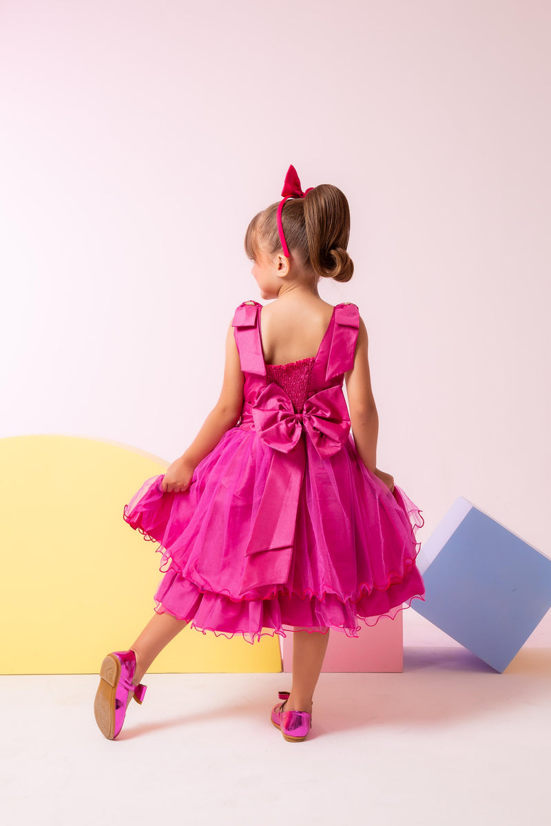 Vestido Princesa Belli Tematico Barbie Girls (VESTPRNTMBRBGRLS)