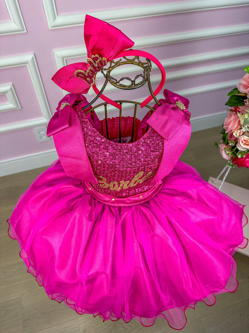 Vestido Princesa Belli Tematico Barbie Girls (VESTPRNTMBRBGRLS)