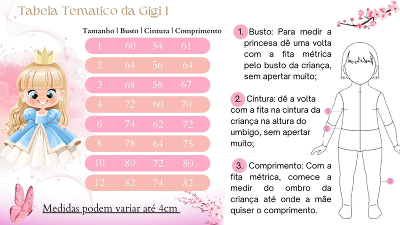 Vestido Temáticos da Gigi Bolofofos - Bolo Fofos Rosa (VESTTEMTCDGGRSA)