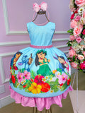 Vestido Tematicos da Miss Lilo e Stitch (VESTTMMSSLLST)