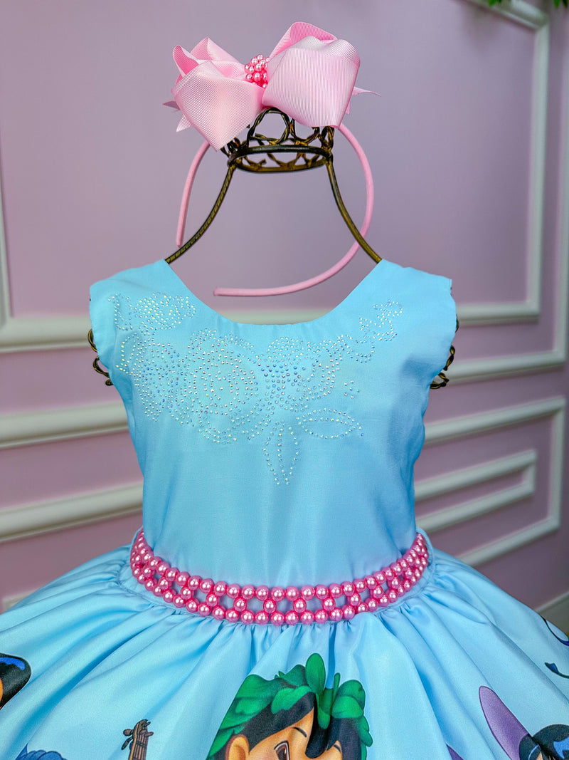 Vestido Tematicos da Miss Lilo e Stitch (VESTTMMSSLLST)