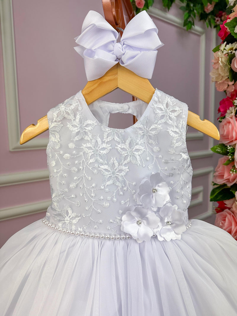 Vestido Vila Lele Jardim Encantado Flora Branco (VESTVLLLJRDENCTFLRBRNC)