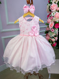 Vestido Vila Lele Jardim Encantado Flora Rosa Bebe (VESTVLLLJRDENCFLRRSBB)