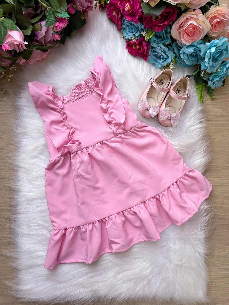 Vestido Ysa Kids Diana Rosa (VESTYSKDSDANRS)