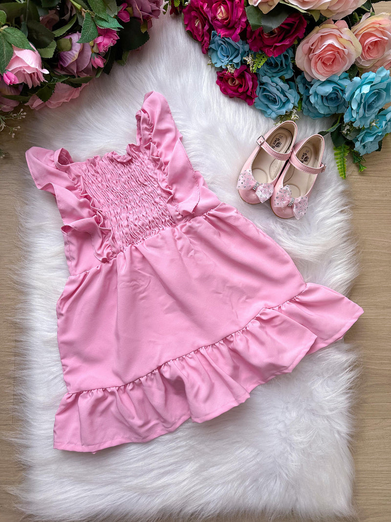 Vestido Ysa Kids Diana Rosa (VESTYSKDSDANRS)