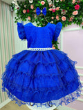 Vestido Ysa Kids Belinda Azul Royal (VESTYSAKDSBLNAZLRYL)