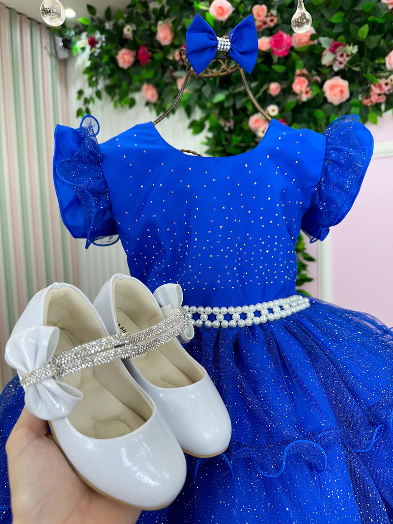 Vestido Ysa Kids Belinda Azul Royal (VESTYSAKDSBLNAZLRYL)