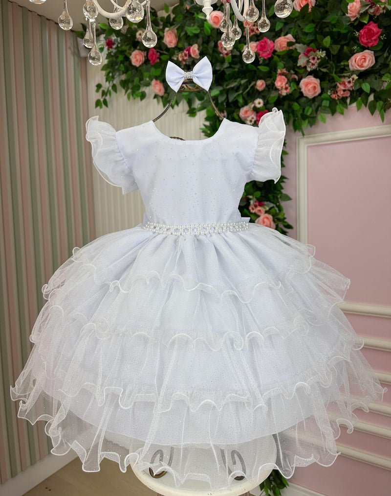 Vestido Ysa Kids Belinda Branco (VESTYSKDBLNBRNC)