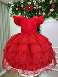 Vestido Ysa Kids Belinda Vermelho (VESTYSAKDSBLNVRML)