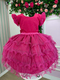 Vestido Ysa Kids Belinda Pink (VESTYSAKDSBLPINK)