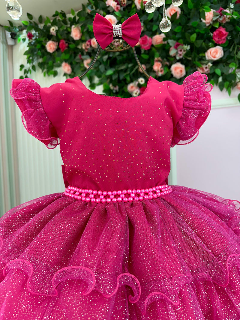 Vestido Ysa Kids Belinda Pink (VESTYSAKDSBLPINK)