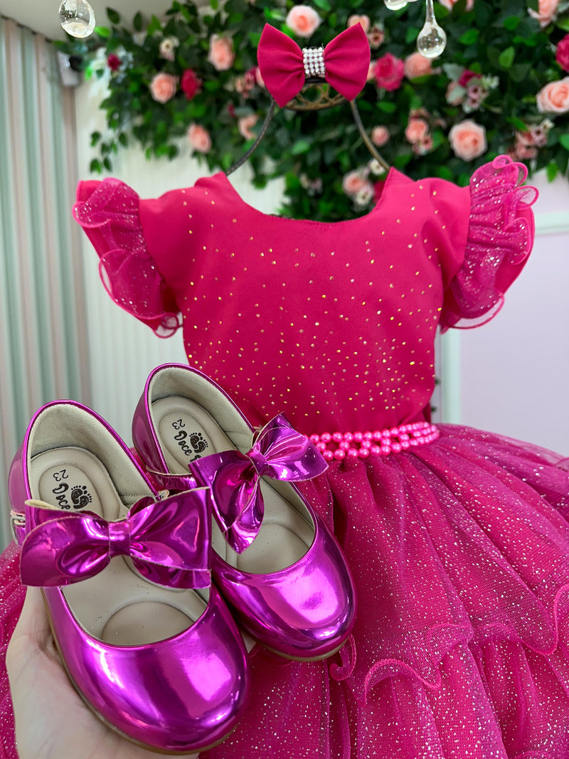 Vestido Ysa Kids Belinda Pink (VESTYSAKDSBLPINK)