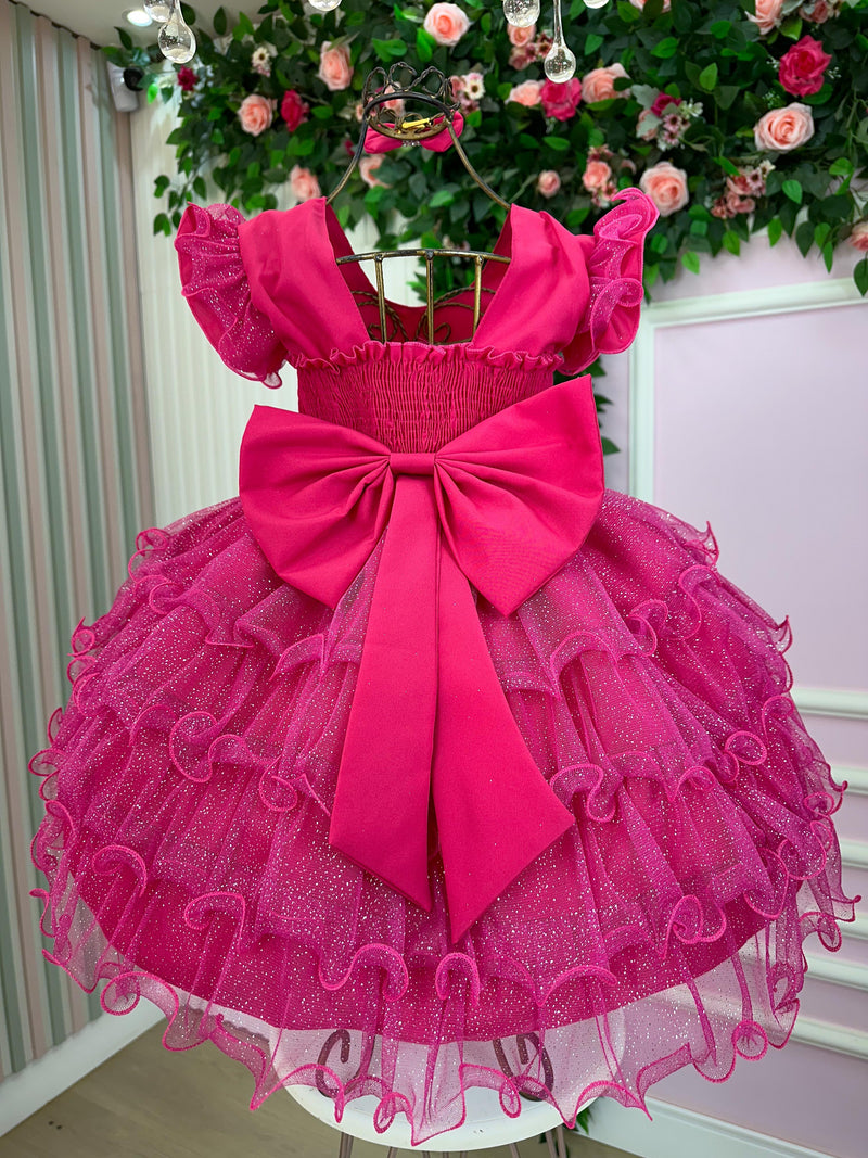 Vestido Ysa Kids Belinda Pink (VESTYSAKDSBLPINK)