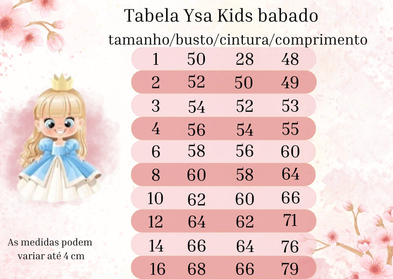 Vestido Ysa Kids Belinda Pink (VESTYSAKDSBLPINK)