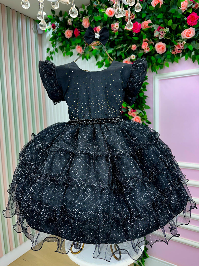 Vestido Ysa Kids Belinda Preto (VESTYSAKDSBLNPRTO)