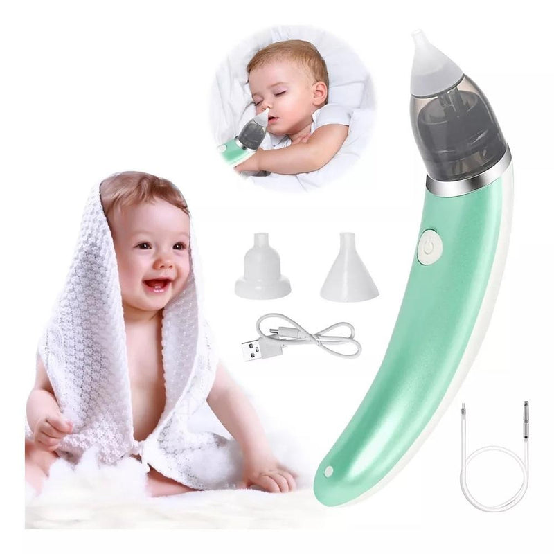 ASPIRADOR NASAL INFANTIL AUTOMATICO SUGADOR LIMPADOR DE NARIZ BEBE ELÉTRICO