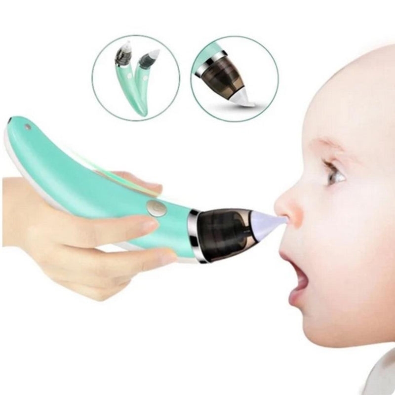 ASPIRADOR NASAL INFANTIL AUTOMATICO SUGADOR LIMPADOR DE NARIZ BEBE ELÉTRICO