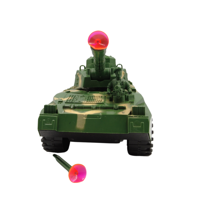 Tanque Militar de Brinquedo com Lançador de Mísseis (ST-0146)