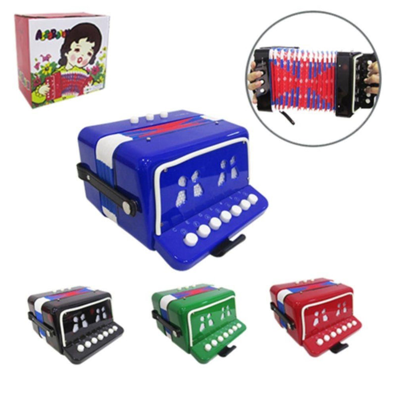 Sanfona Infantil 3 Baixos Acordeon Mini Gaita Profissional (4870)
