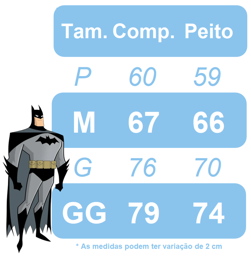 Fantasia Infantil Batman Acompanha a Máscara de E.V.A. e Escolha o Acessório Boneco Ou/e Máscara de Plástico (1080PT)