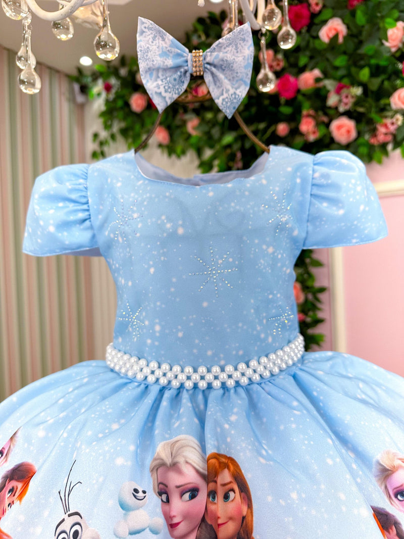 Vestido Tematico Mimadine Frozen (VESTTMCMMDFRZN)