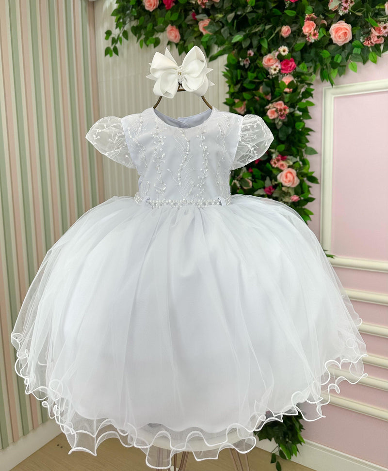 Vestido Menina Bonita Cibele Branco (VESTMNBNCBBRC)