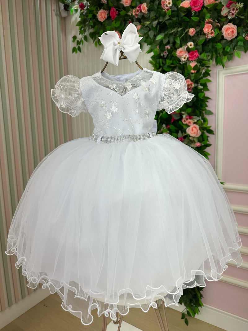 Vestido Menina Bonita Ludmila Branco (VESTMNBNLUDBRN)